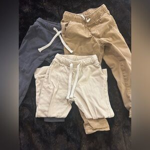 Toddler Boy Jogger Pants Lot Size 3T Old Navy Play Clothes